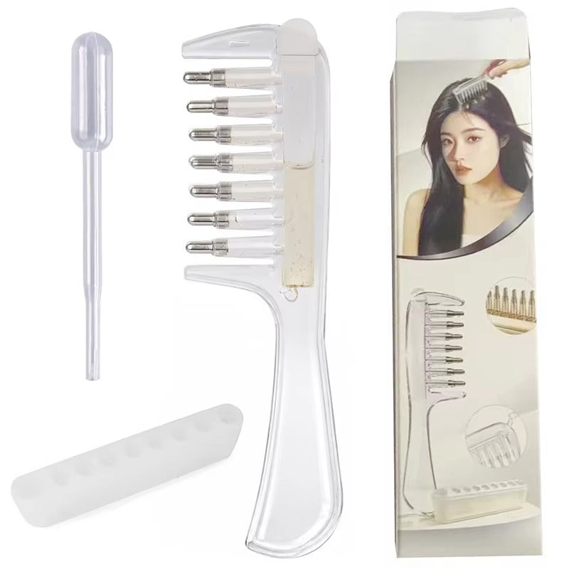 Crystal Serum Comb for Scalp Massage