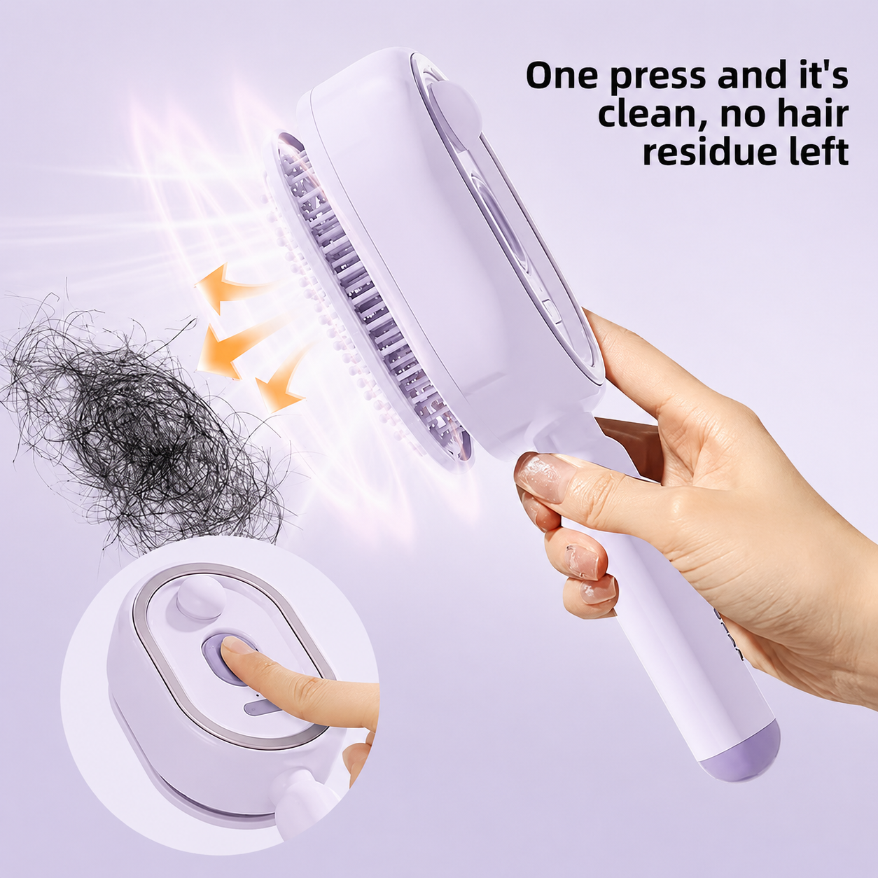 Electric Spray Retractable Air Cushion Comb