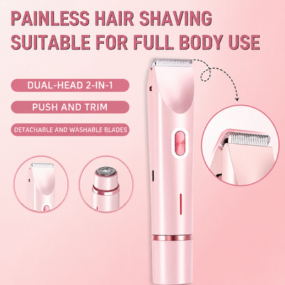 2 in 1 Dual Head Shaver Women