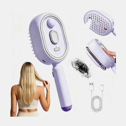 Electric Spray Retractable Air Cushion Comb