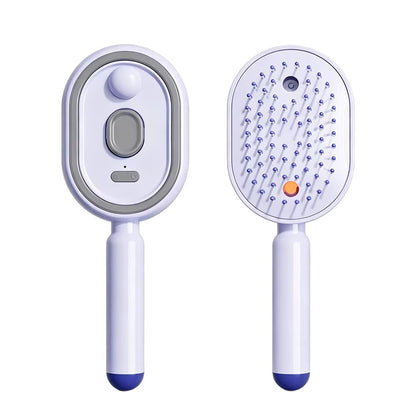 Electric Spray Retractable Air Cushion Comb