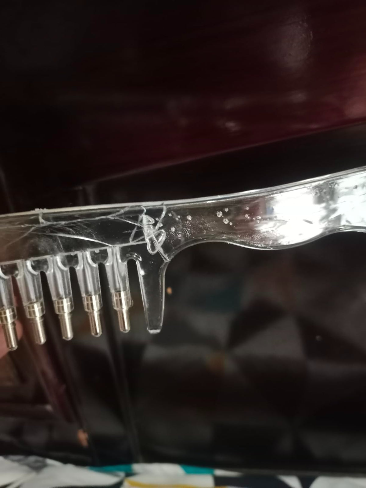 Crystal Serum Comb for Scalp Massage