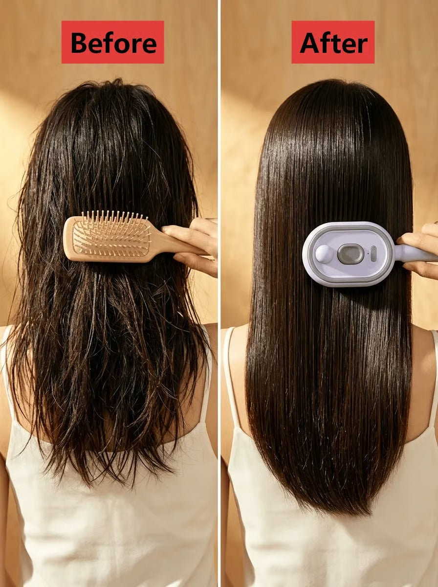 Electric Spray Retractable Air Cushion Comb