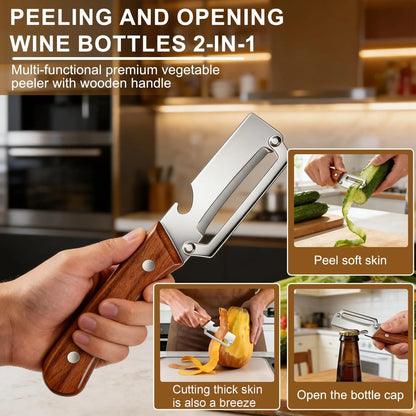Buy 1 Get 1 Free – Multifunctional Vegetable Peeler                    اشترِ واحد واحصل على واحد مجانًا – مقشرة خضار متعددة الوظائف